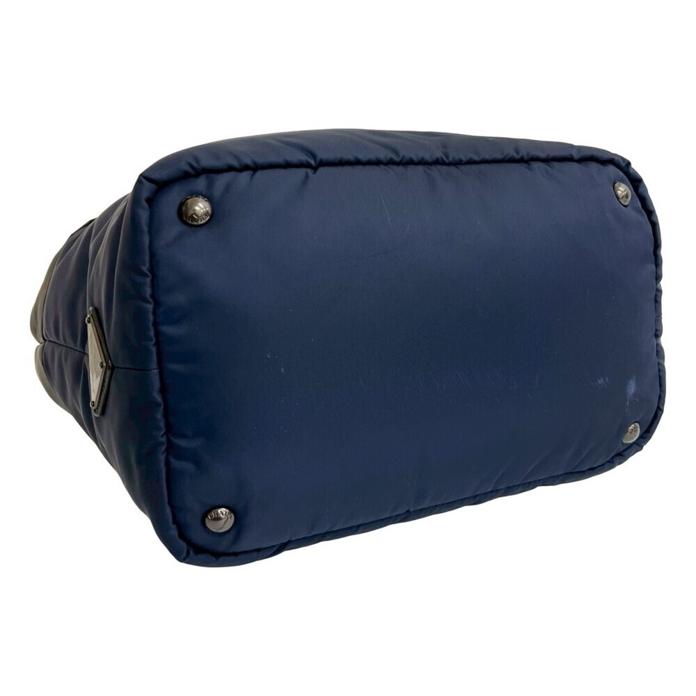 PRADA Black Leather Shoulder Bag - Picture 7 of 10